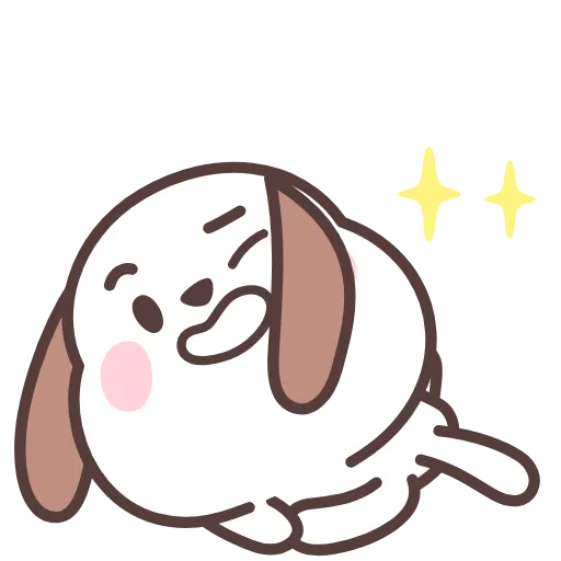 😉 Эмодзи «Hao Pup» для Telegram