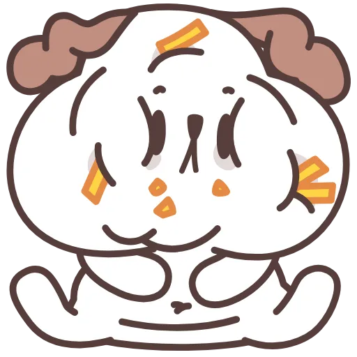 🍟 Эмодзи «Hao Pup» для Telegram