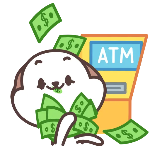 🤑 Эмодзи «Hao Pup» для Telegram