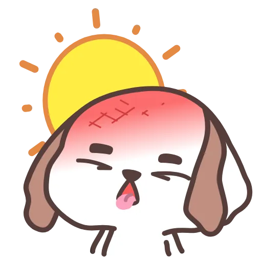 🥵 Эмодзи «Hao Pup» для Telegram