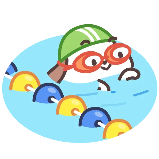 🏊‍♂️ Эмодзи «Hao Pup» для Telegram