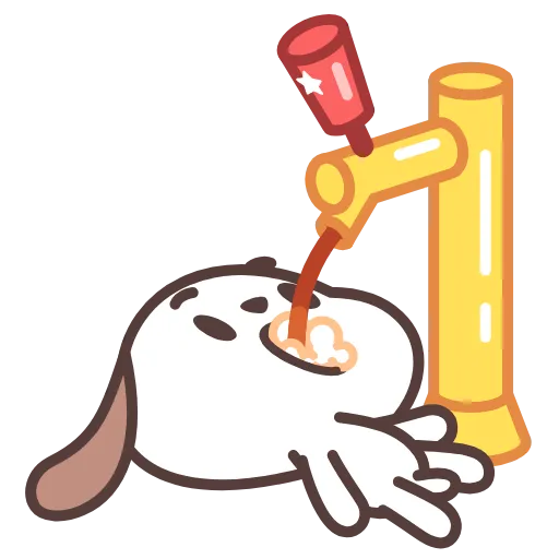 🍺 Эмодзи «Hao Pup» для Telegram