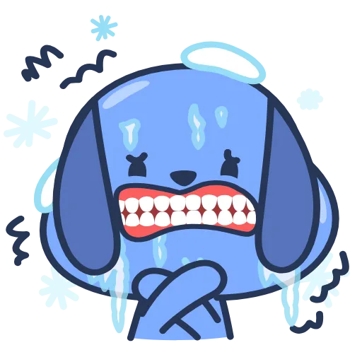 🥶 Эмодзи «Hao Pup» для Telegram