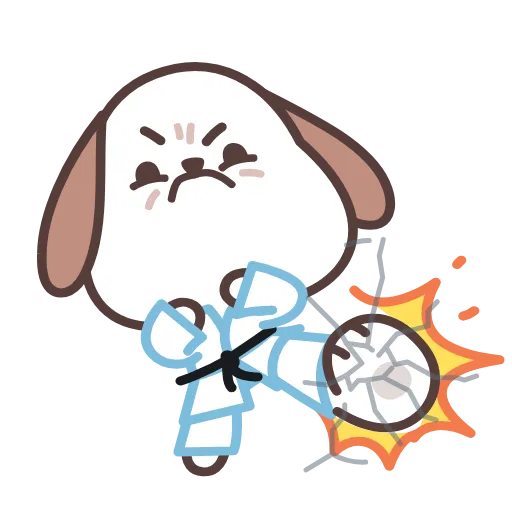 👊 Эмодзи «Hao Pup» для Telegram