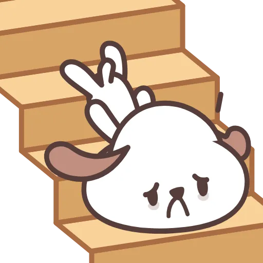 😞 Эмодзи «Hao Pup» для Telegram