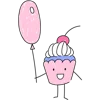 🧁 Эмодзи «Birthday» для Telegram