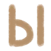 🤩 Эмодзи «Бежевые буквы и иконки» для Telegram