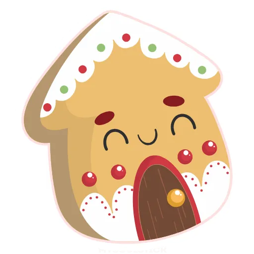 🏚 Эмодзи «Merry Christmas» для Telegram