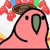 👍 Эмодзи «👍 Party parrot - весёлый флекс попуг» для Telegram