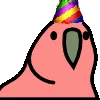 👍 Эмодзи «👍 Party parrot - весёлый флекс попуг» для Telegram
