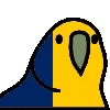👍 Эмодзи «👍 Party parrot - весёлый флекс попуг» для Telegram