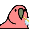 👍 Эмодзи «👍 Party parrot - весёлый флекс попуг» для Telegram