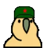 👍 Эмодзи «👍 Party parrot - весёлый флекс попуг» для Telegram