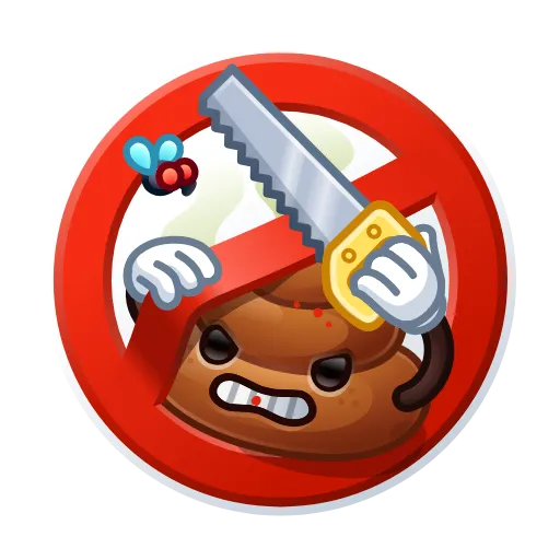 💩 Эмодзи «Happy Brownie» для Telegram