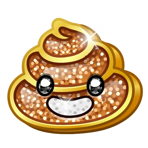💩 Эмодзи «Happy Brownie» для Telegram