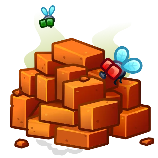 💩 Эмодзи «Happy Brownie» для Telegram