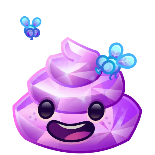 💩 Эмодзи «Happy Brownie» для Telegram