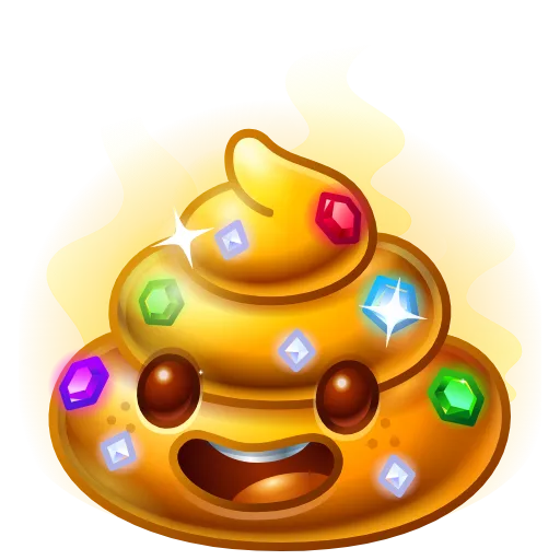 Эмодзи Happy Brownie для Telegram — скачать