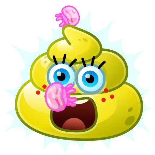 💩 Эмодзи «Happy Brownie» для Telegram
