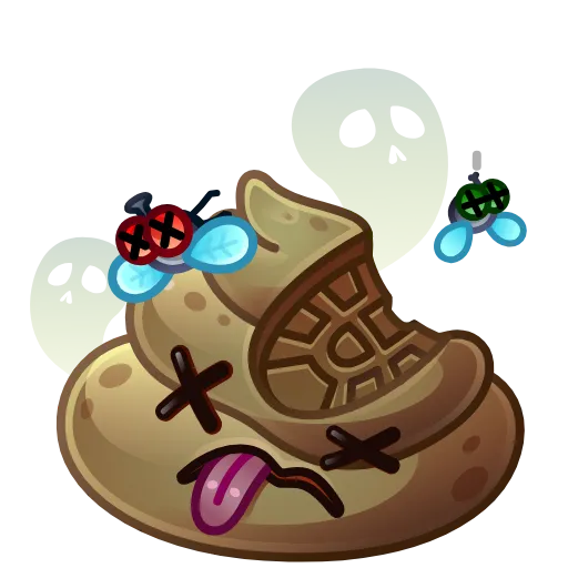 💩 Эмодзи «Happy Brownie» для Telegram