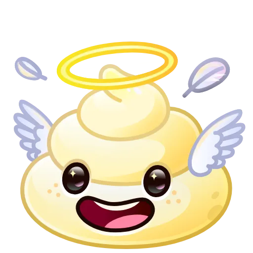 💩 Эмодзи «Happy Brownie» для Telegram