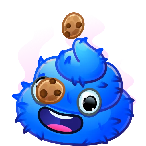💩 Эмодзи «Happy Brownie» для Telegram