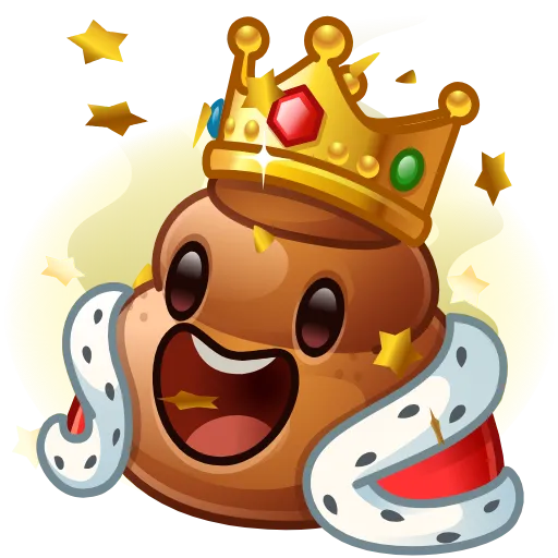 💩 Эмодзи «Happy Brownie» для Telegram