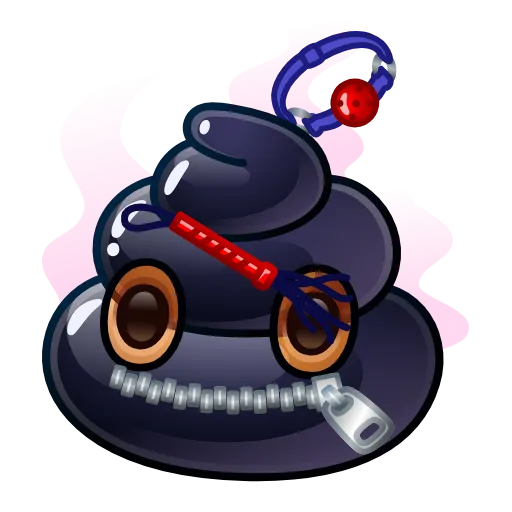 💩 Эмодзи «Happy Brownie» для Telegram