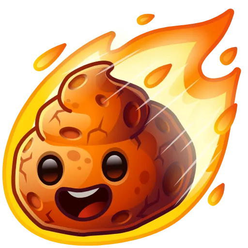 💩 Эмодзи «Happy Brownie» для Telegram