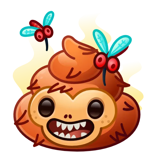 💩 Эмодзи «Happy Brownie» для Telegram