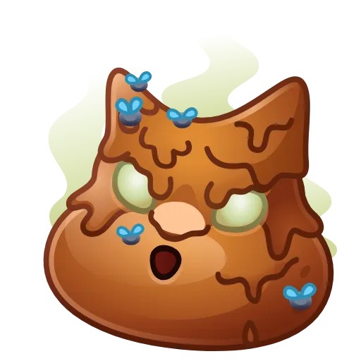 💩 Эмодзи «Happy Brownie» для Telegram