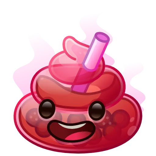 💩 Эмодзи «Happy Brownie» для Telegram