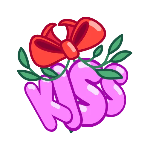 💋 Эмодзи «New Year 2025» для Telegram