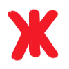 🎀 Эмодзи «Красные буквы, иконки на новогоднюю тематику» для Telegram