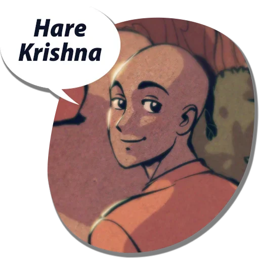 🕉️ Стикер «Hare Krishna» для Telegram