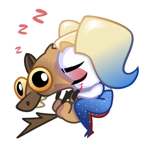 😴 Эмодзи «Harley Quinn» для Telegram