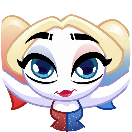 💋 Эмодзи «Harley Quinn» для Telegram