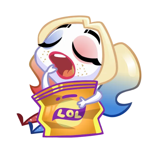 😋 Эмодзи «Harley Quinn» для Telegram