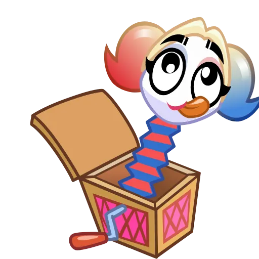 🤪 Эмодзи «Harley Quinn» для Telegram