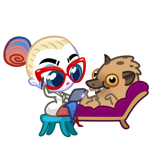 🤓 Эмодзи «Harley Quinn» для Telegram