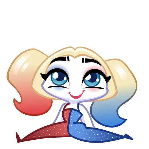 👋 Эмодзи «Harley Quinn» для Telegram