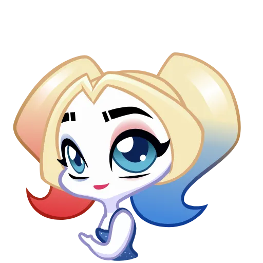 😘 Эмодзи «Harley Quinn» для Telegram