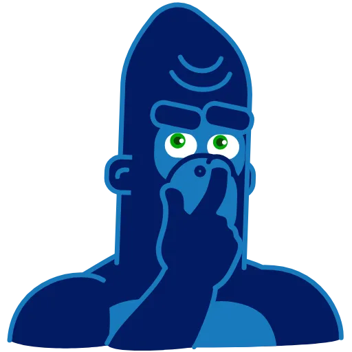 👃 Эмодзи «Harry Corilla» для Telegram