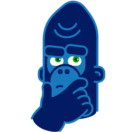🤔 Стикер «Harry Gorilla» для Telegram