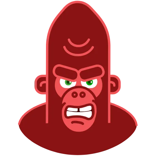 😡 Стикер «Harry Gorilla» для Telegram