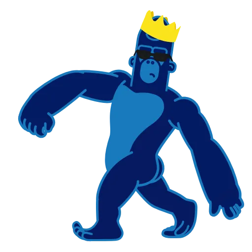 😎 Стикер «Harry Gorilla» для Telegram