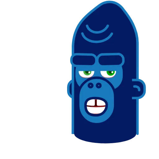 🤦‍♂️ Стикер «Harry Gorilla» для Telegram