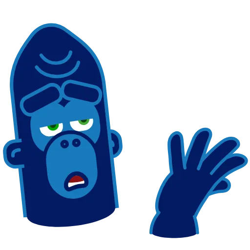😋 Стикер «Harry Gorilla» для Telegram