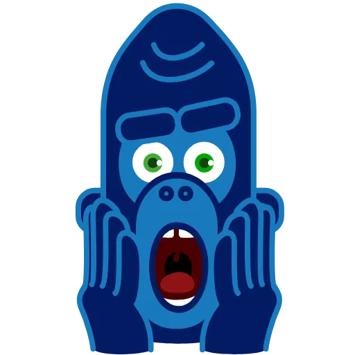 😨 Стикер «Harry Gorilla» для Telegram
