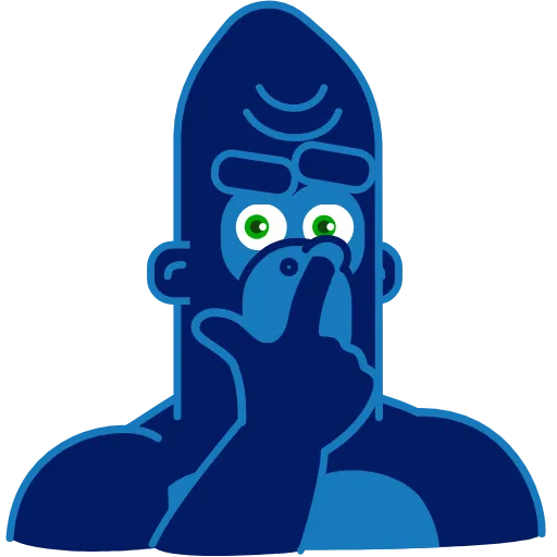 👃 Стикер «Harry Gorilla» для Telegram